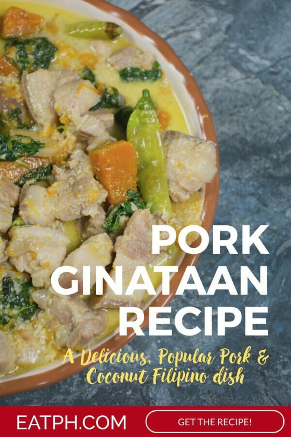 Filipino Pork Ginataan Recipe