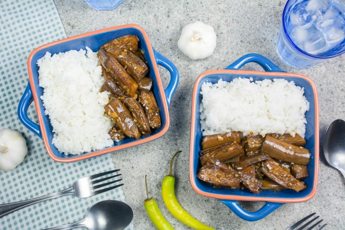 Filipino Eggplant Adobo Recipe Main Course