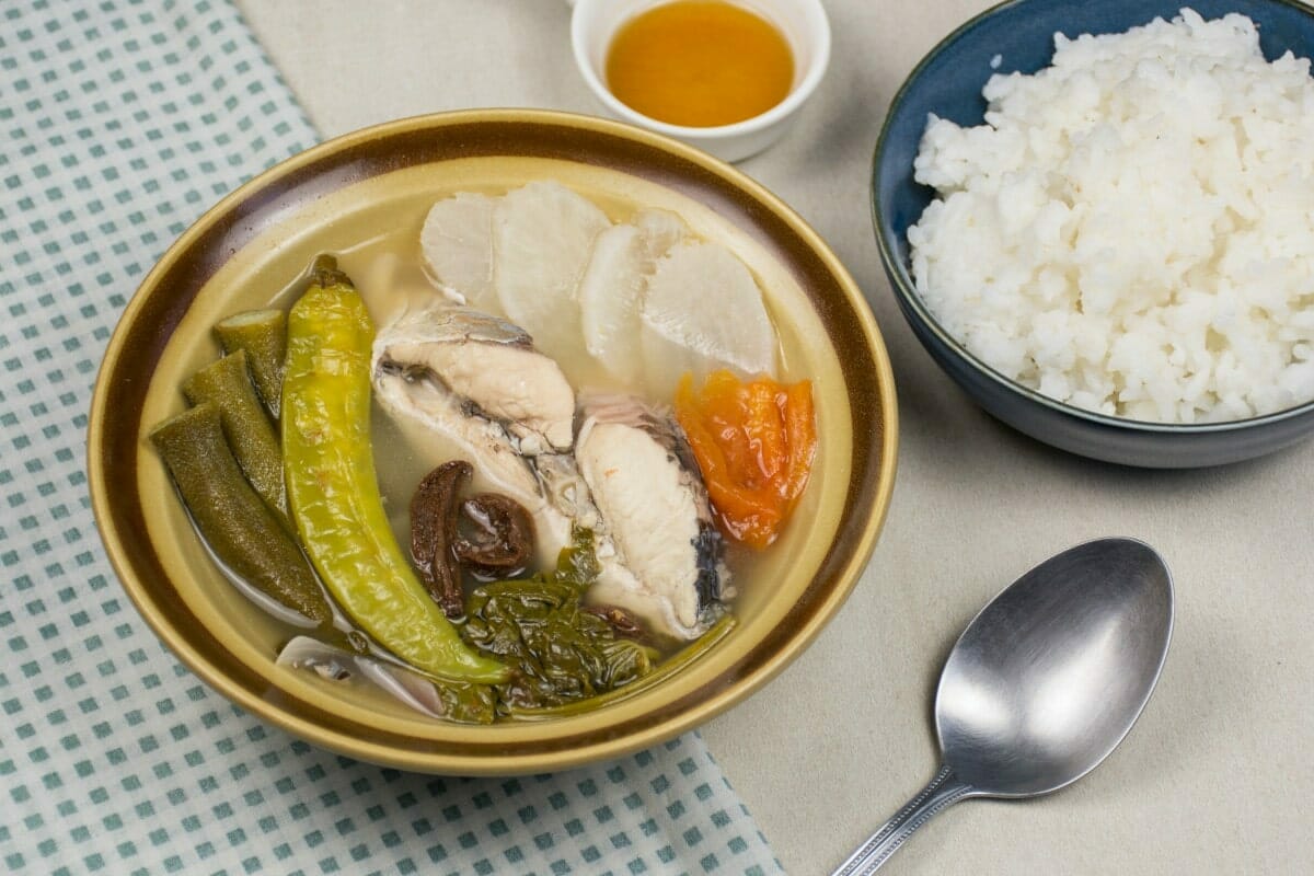 Sinigang With Rice And Sauce