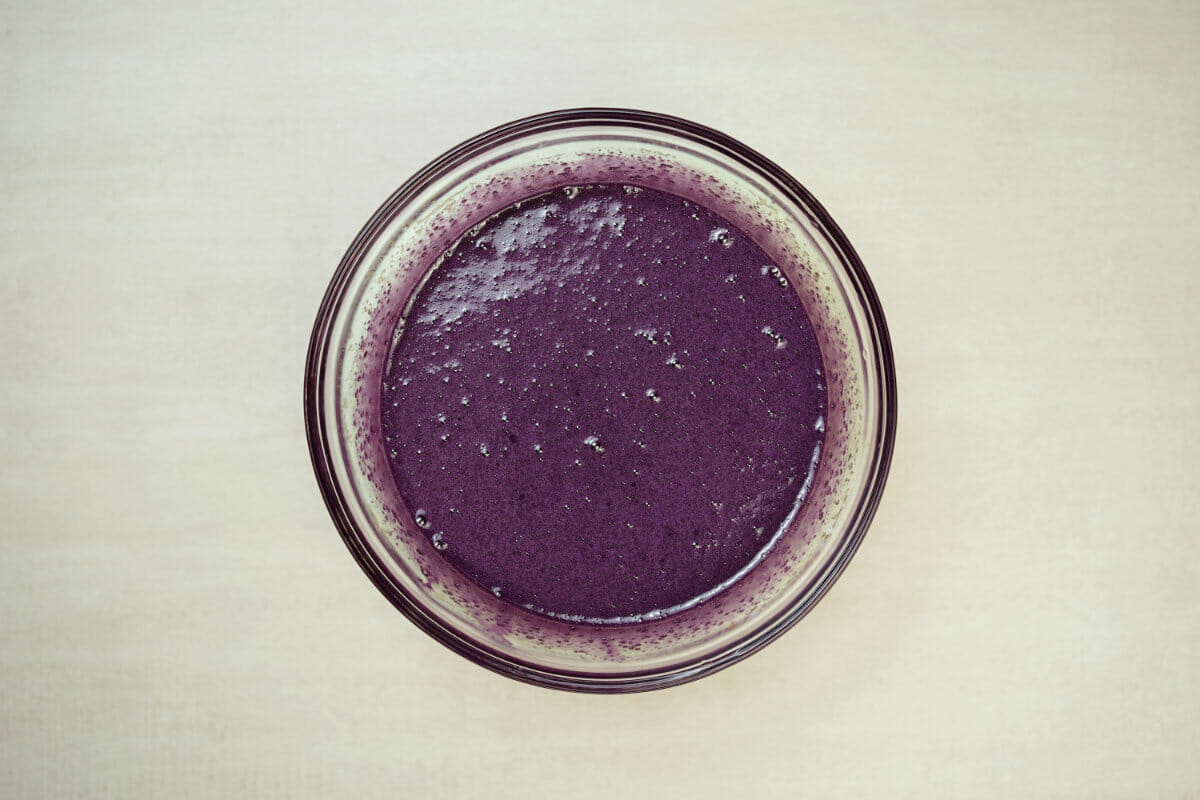 step 4 add tablespoon of ube extract