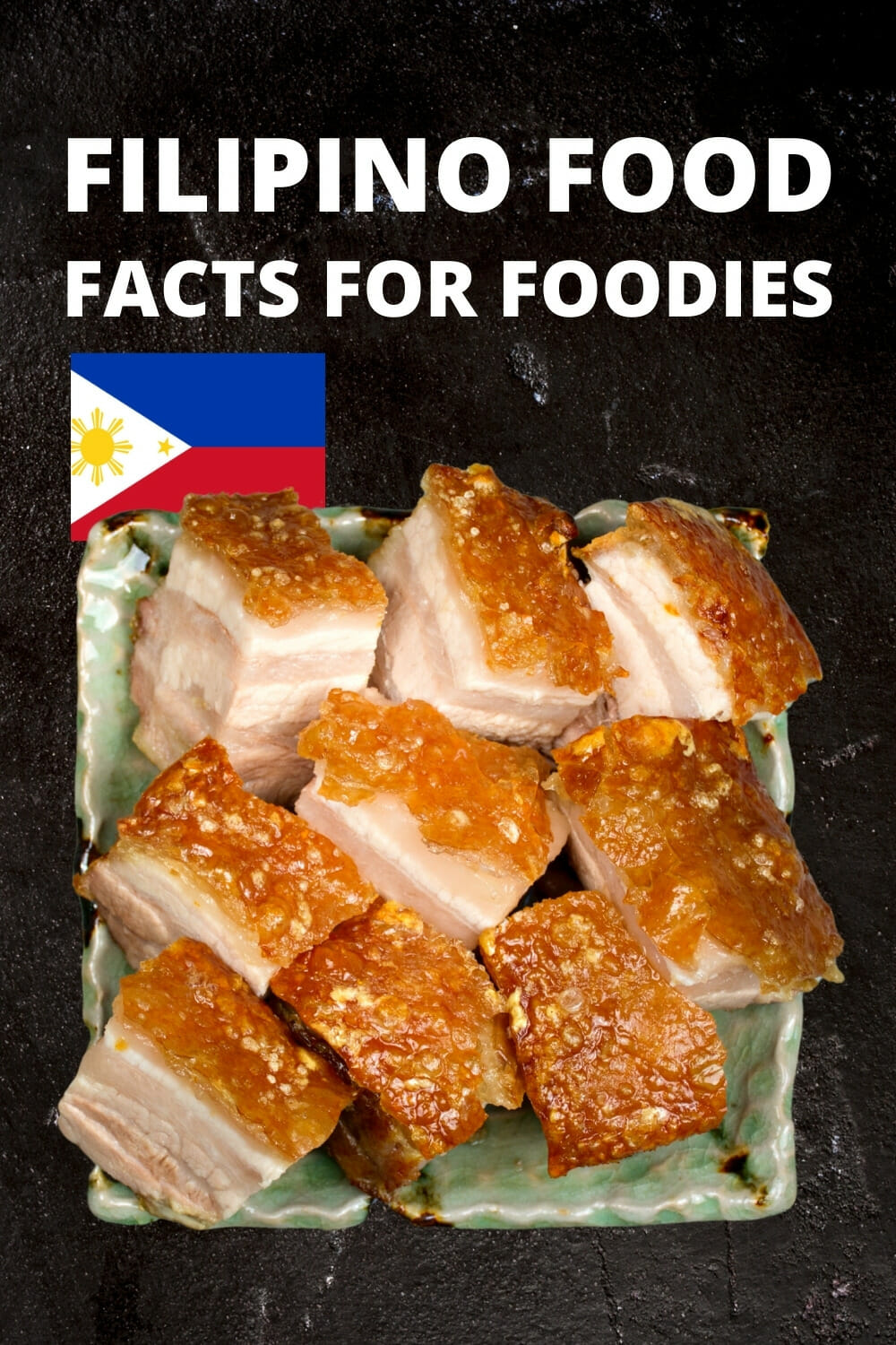 crispy pata filipino food (pinterest pin)