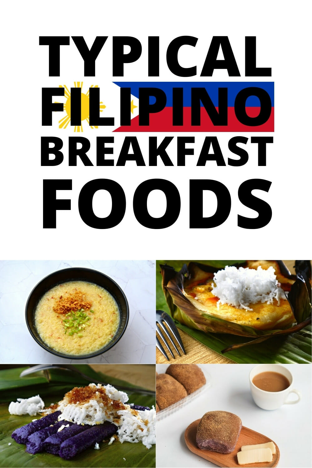typical filipino breakfast foods pinterest